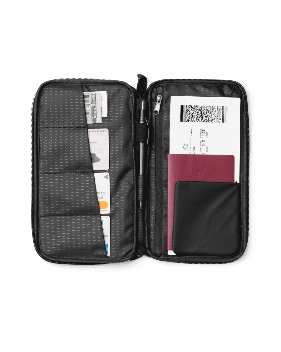 Essential Passport Cover Black Out