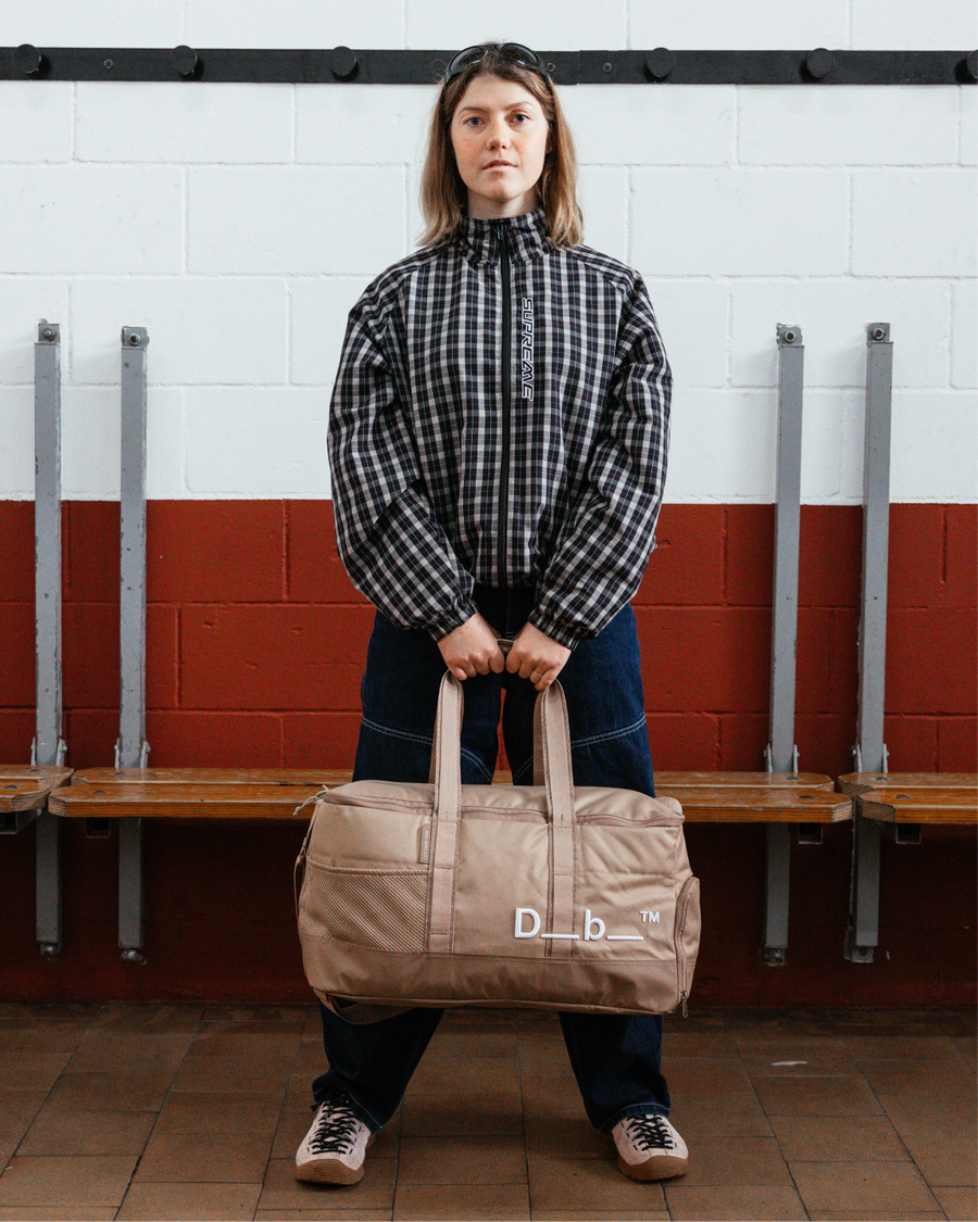Hauler Gym Bag 30L Affogato Brown
