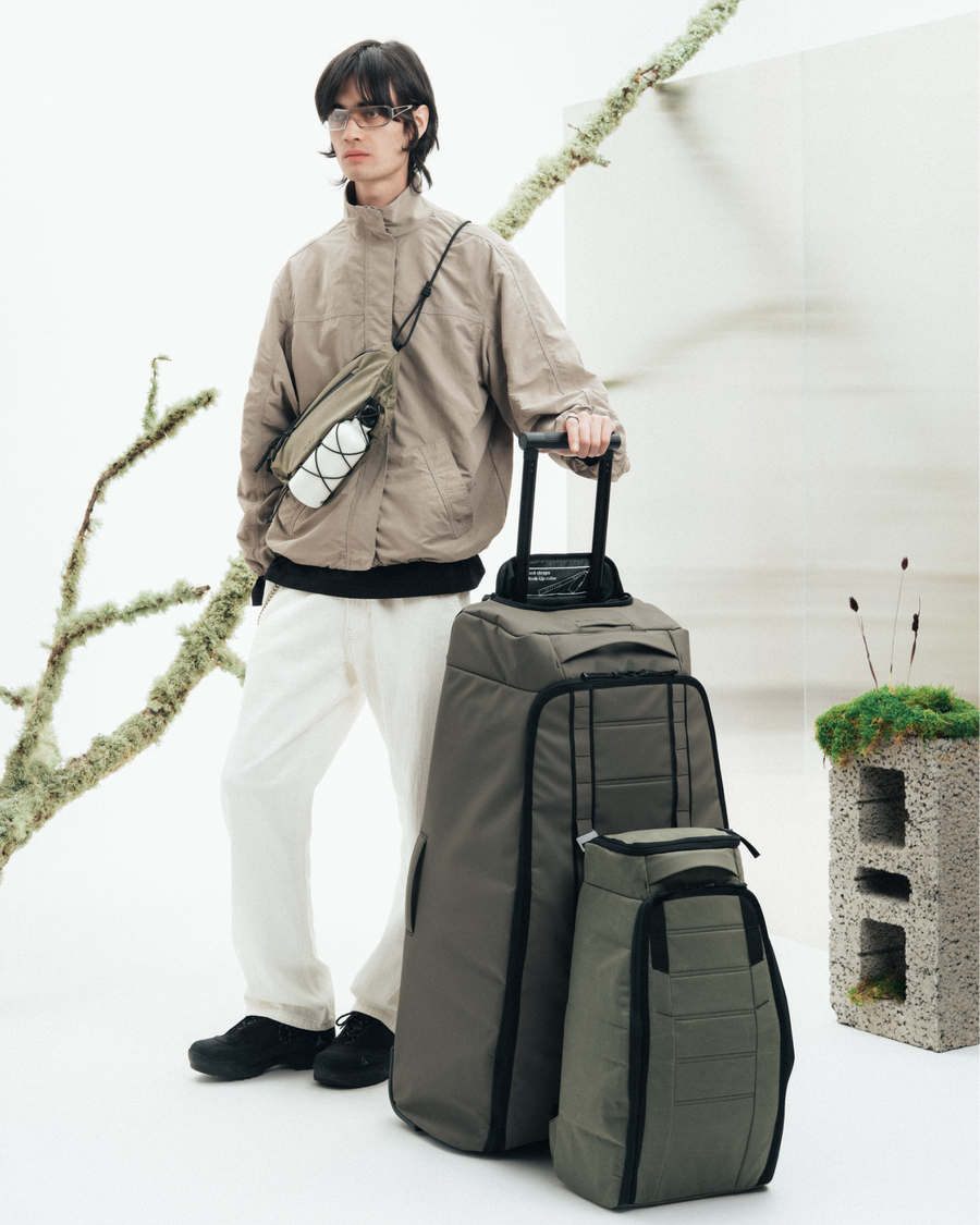 Hugger Roller Bag Check-in 90L Forest Green