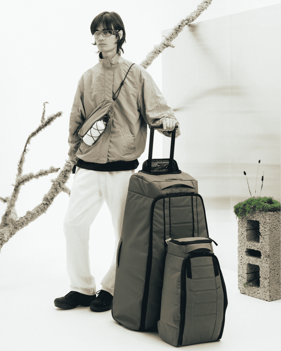 Hugger Roller Bag Check-in 90L Forest Green