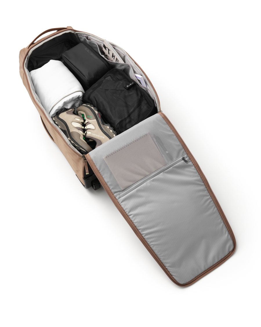 Hugger Roller Bag 60L Affogato Brown