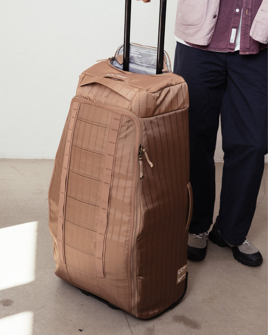 Hugger Roller Bag 90L Affogato Brown