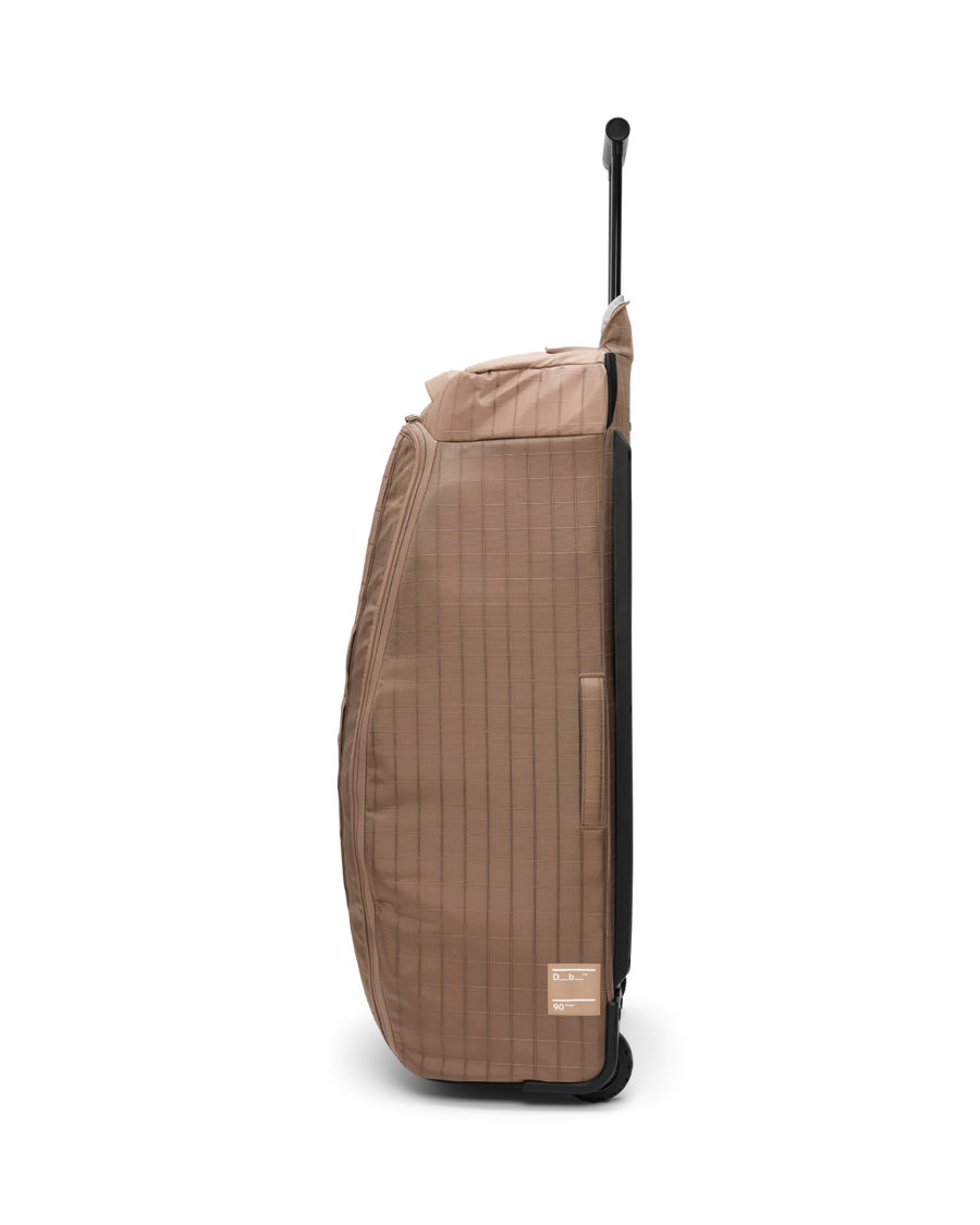 Hugger Roller Bag 90L Affogato Brown
