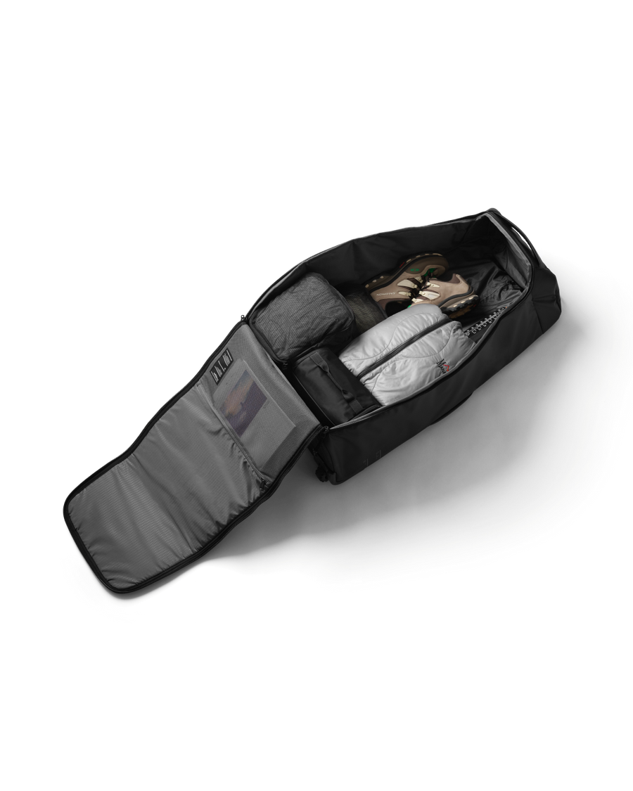 Hugger Roller Bag 90L Affogato Brown