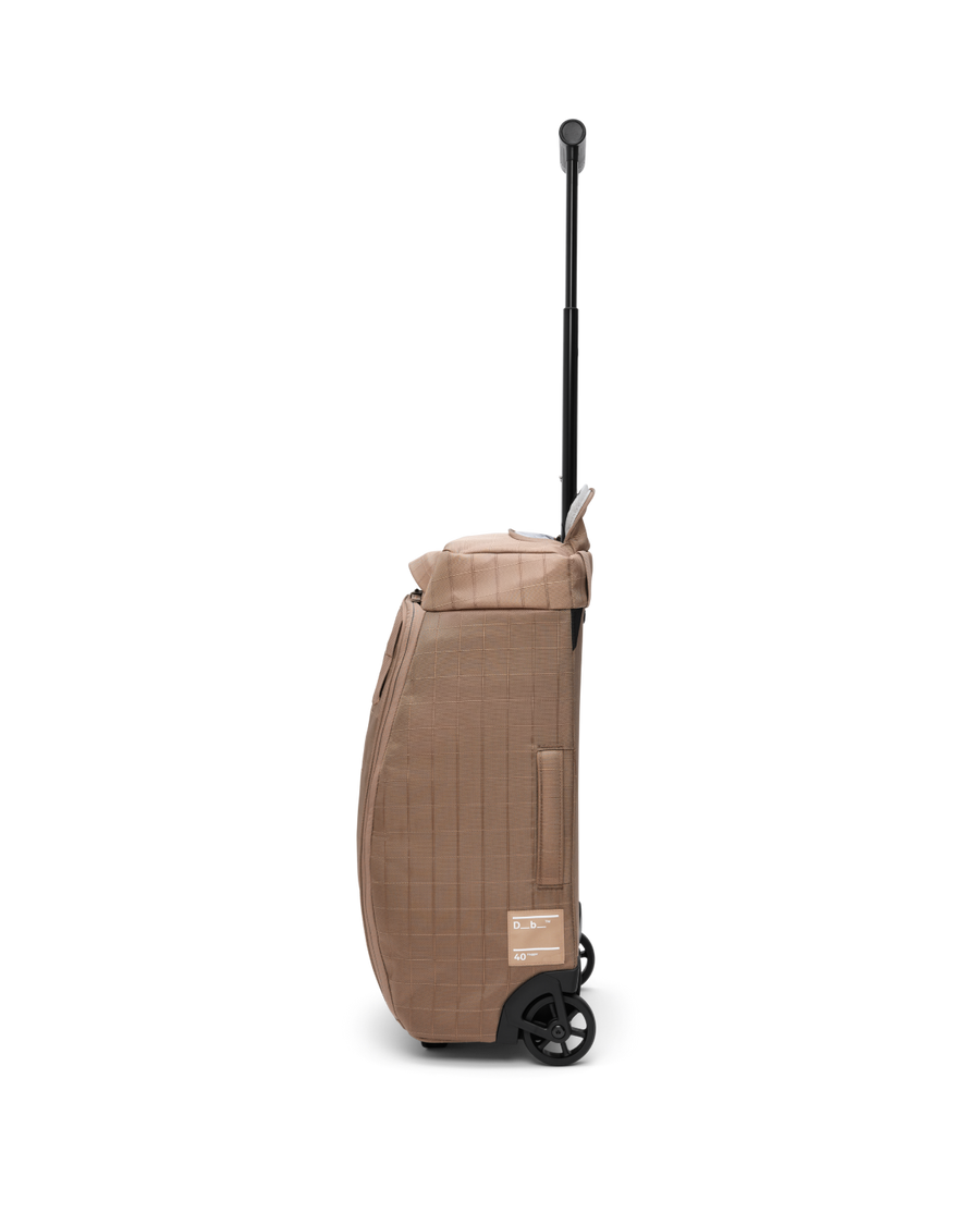Hugger Roller Bag Carry-on 40L Affogato Brown