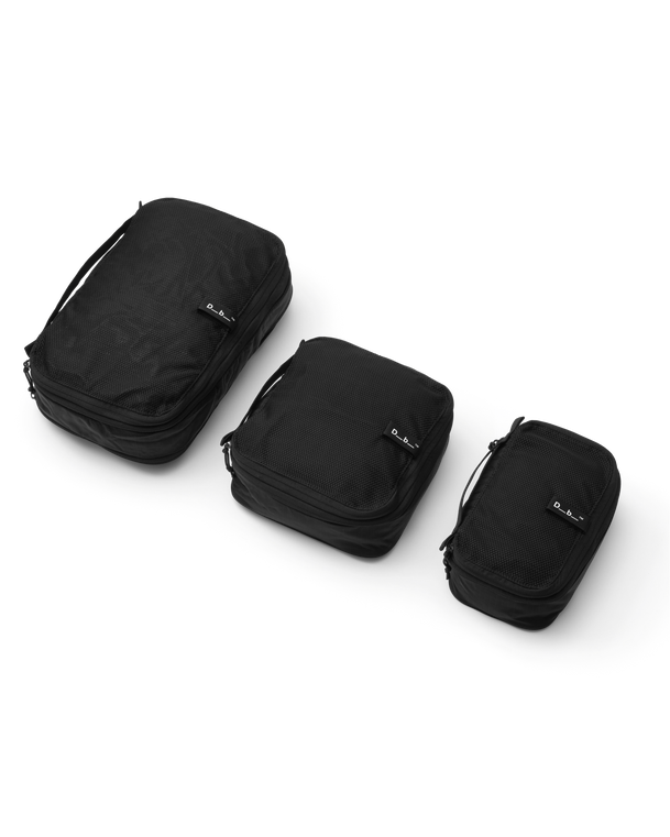 Packing Cube 3pcs Set Black Out