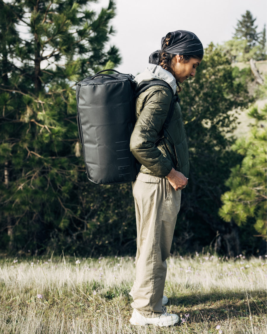 Roamer Pro Split Duffel 50L Black Out