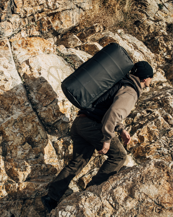 Roamer Pro Split Duffel 90L Black Out
