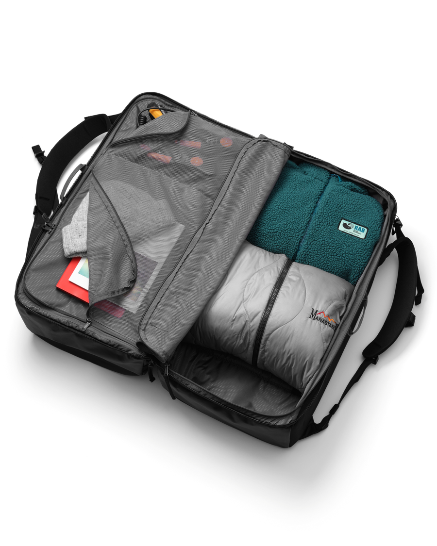 Roamer Pro Split Duffel 90L Black Out