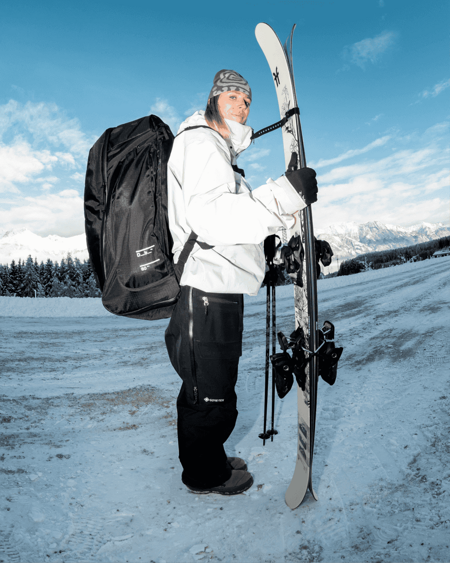 Snow Pro Racing Backpack 80L Black Out