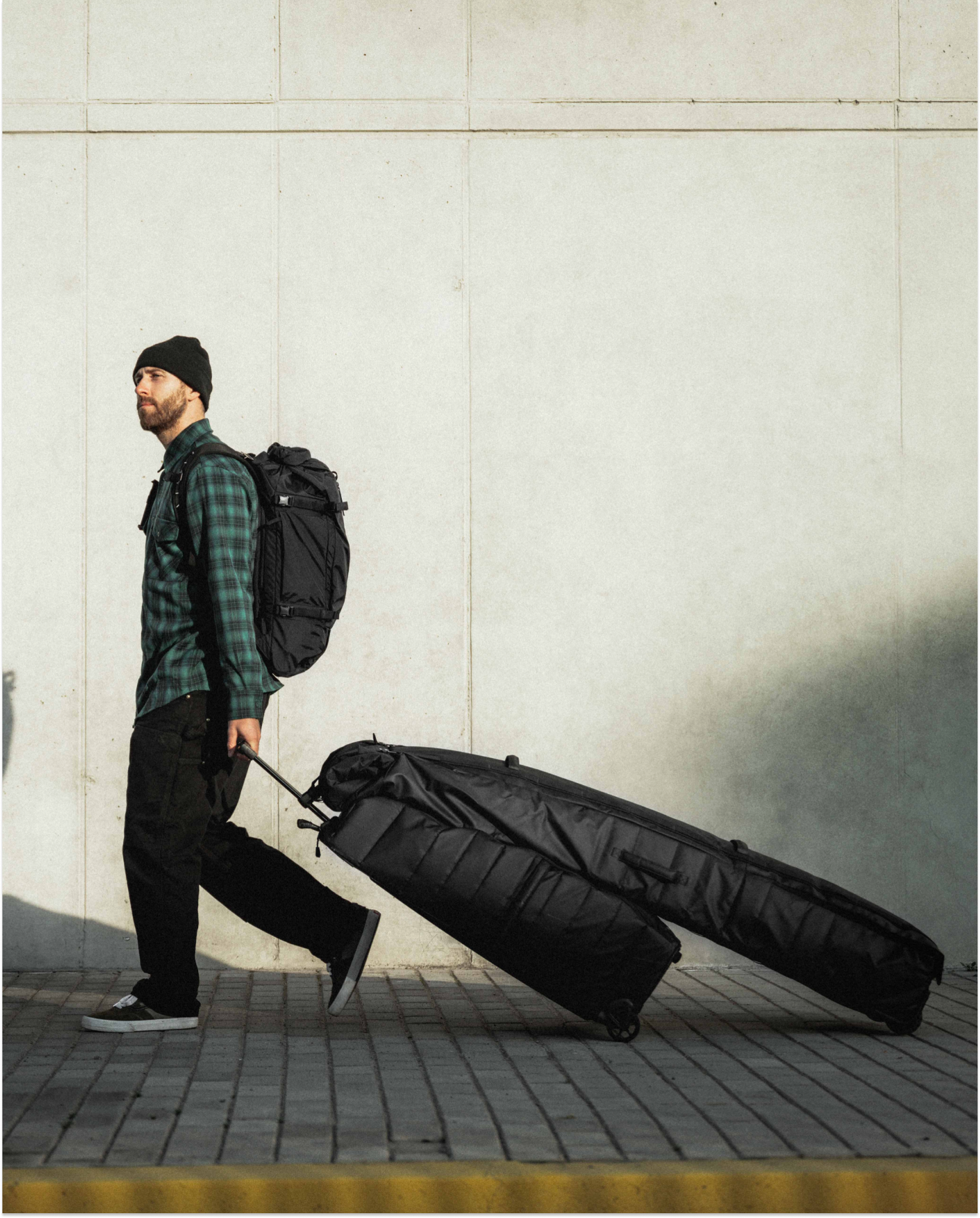 Pro Snow Roller in Black | The Ultimate Adjustable Ski and Pro Snow Roller in Black | The Ultimate Adjustable Ski and