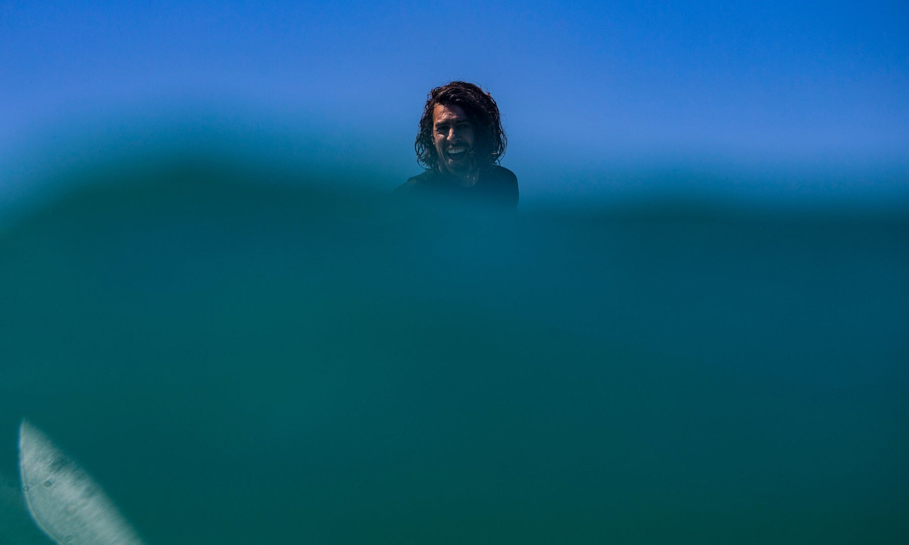 Surfing in Hawaii.