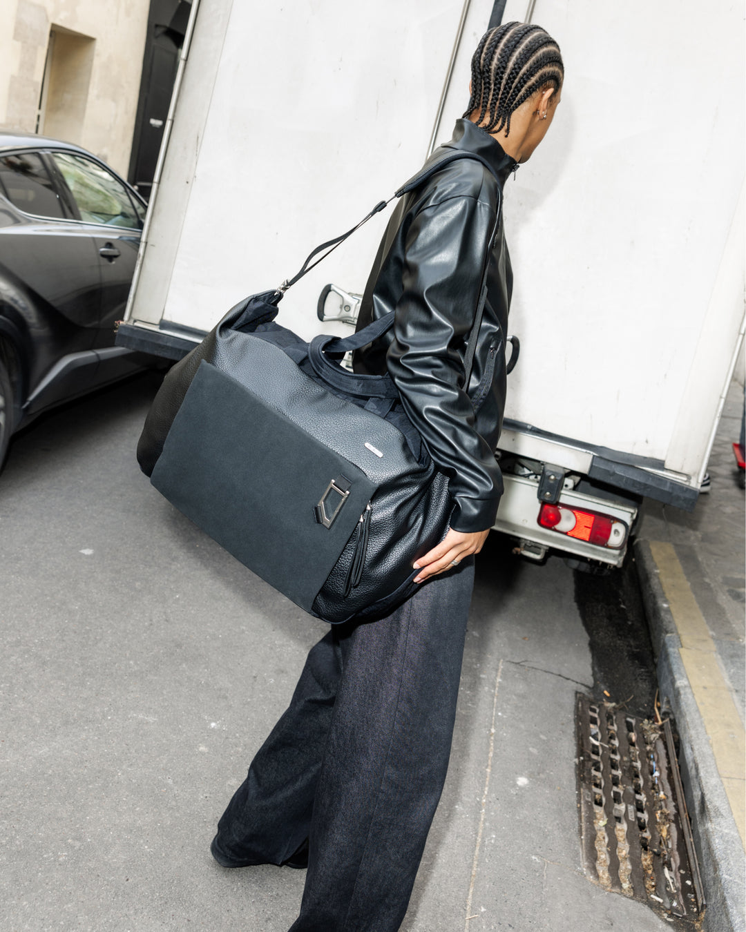 Entour Weekender 40L Chrome Black