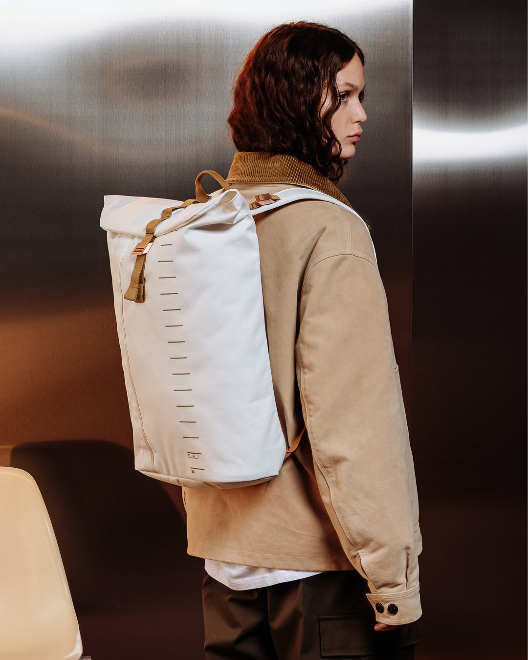 Essential Backpack 24L Oatmilk