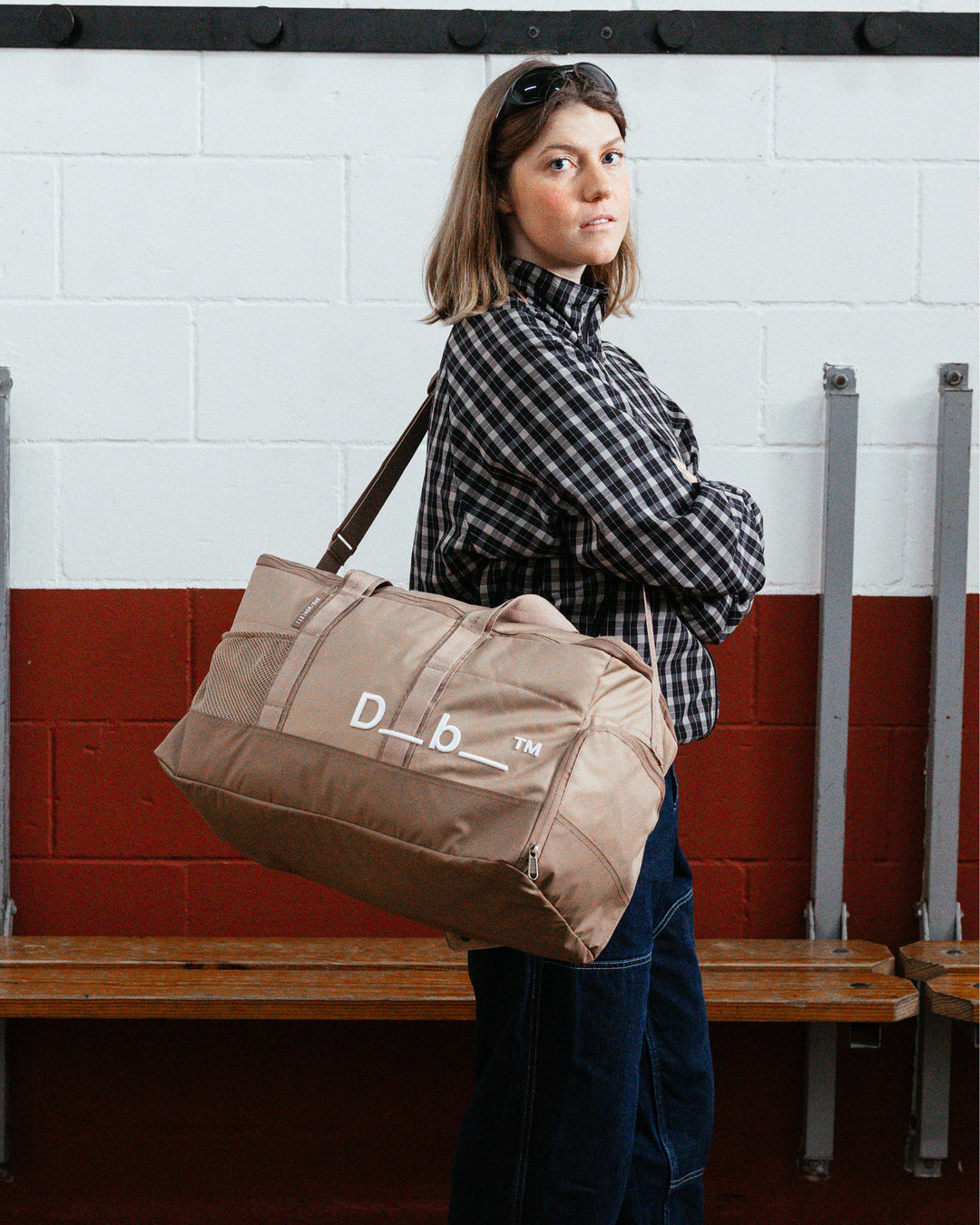 Hauler Gym Bag 30L Affogato Brown