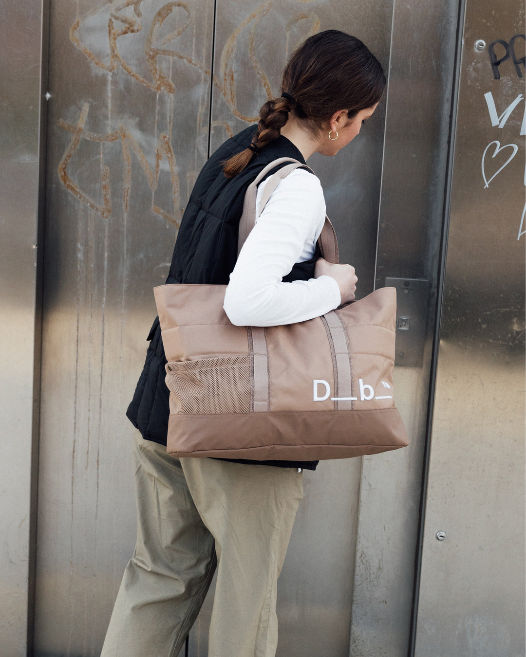 Hauler Tote 20L Affogato Brown