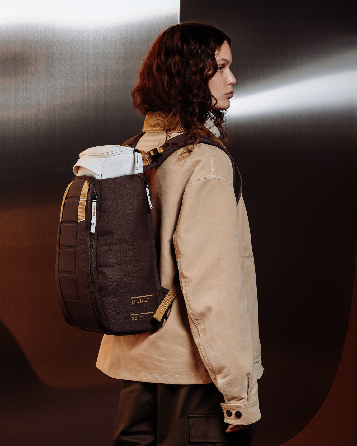Hugger Backpack 20L Cappuccino | Db Journey US