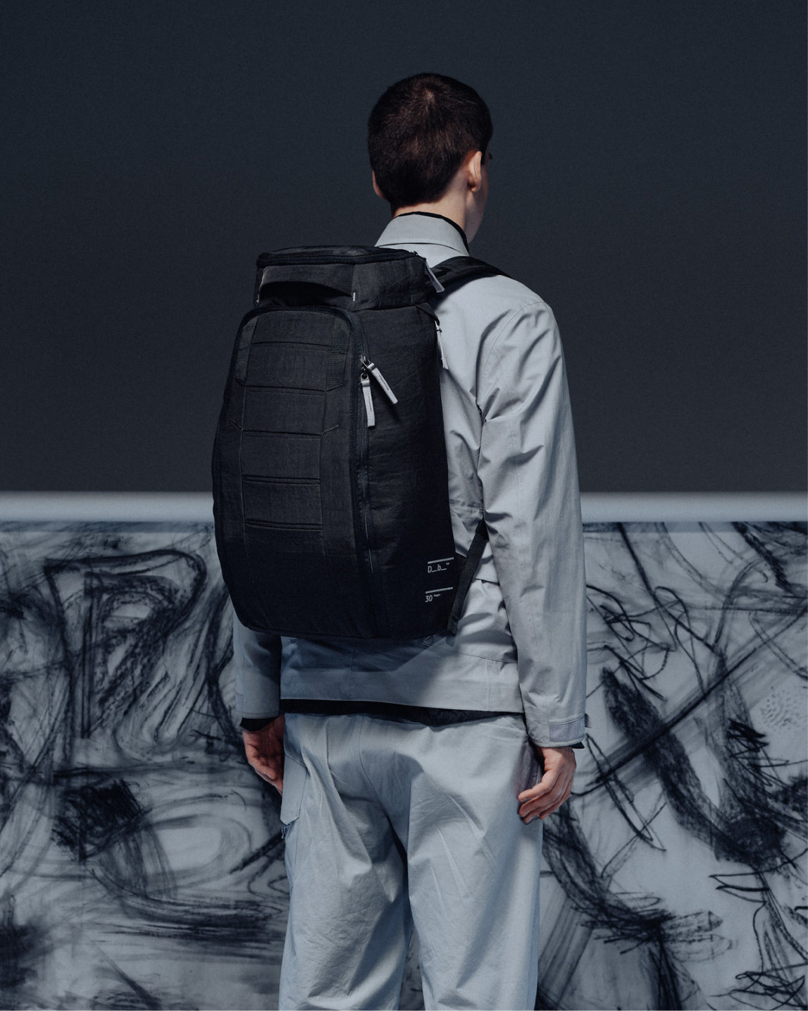 Hugger Backpack 30L Charcoal Grey | Db Journey US