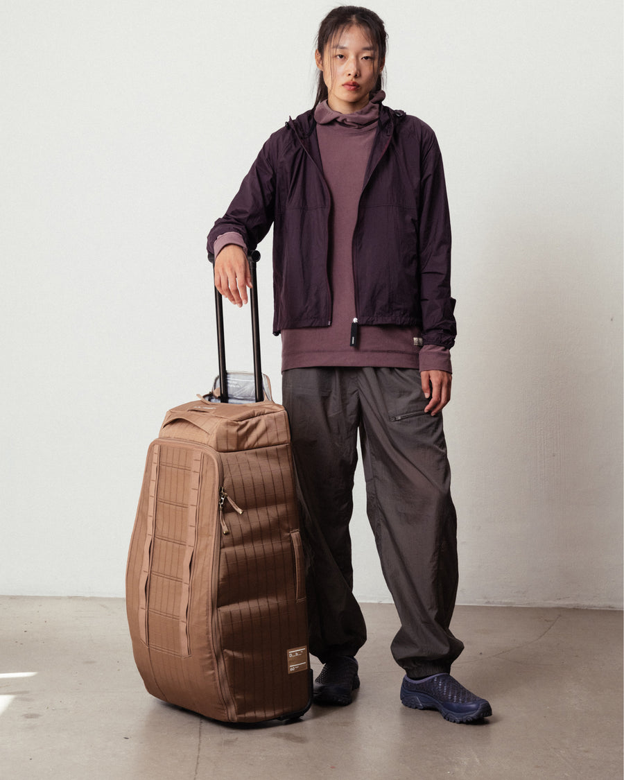 Hugger Roller Bag 60L Affogato Brown