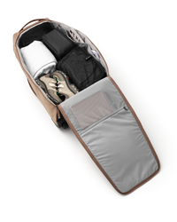 Hugger Roller Bag 60L Affogato Brown