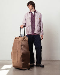 Hugger Roller Bag 90L Affogato Brown
