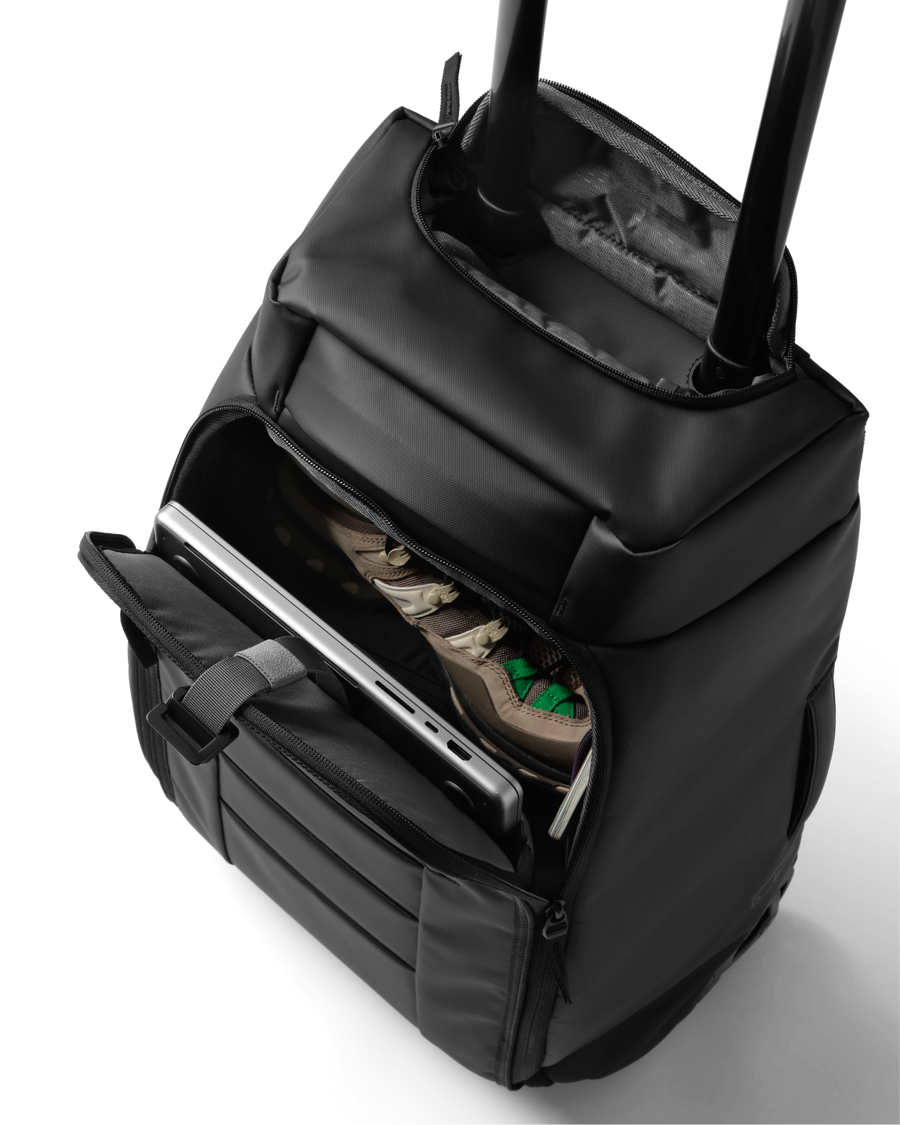 Hugger Roller Bag Carry-on 40L Affogato Brown