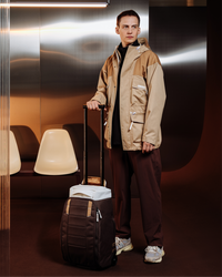 Hugger Roller Bag Carry-on 40L Cappuccino