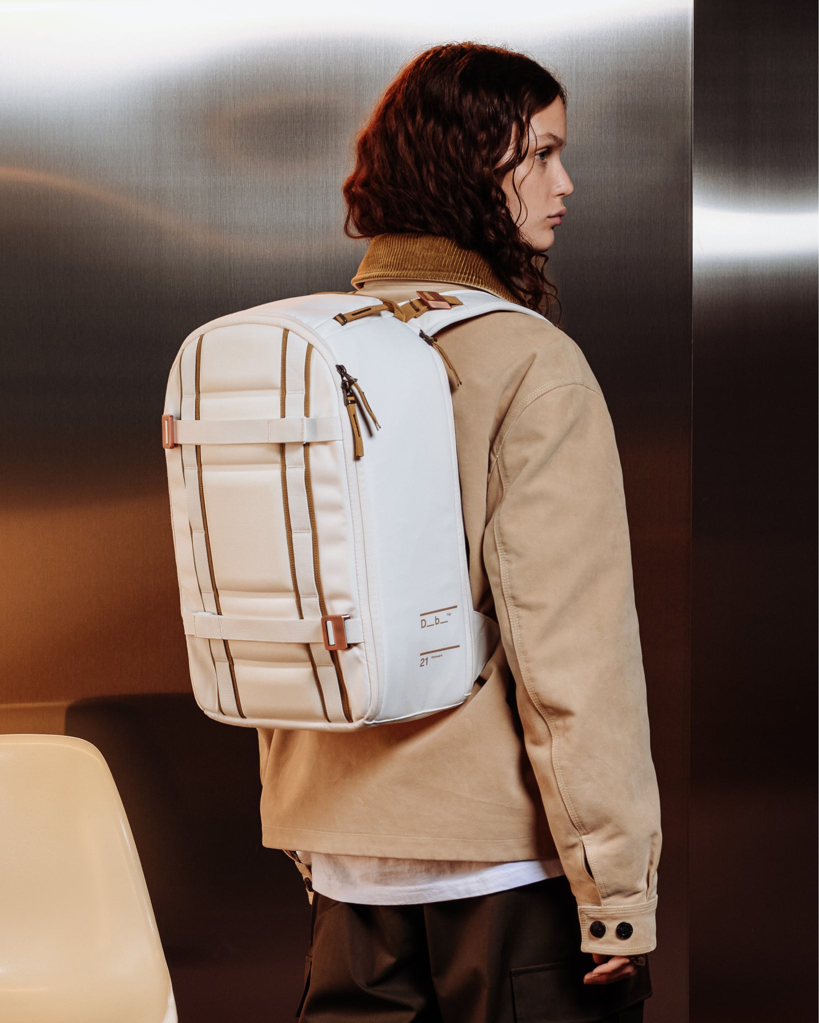 Ramverk Backpack 21L Oatmilk | Db Journey US