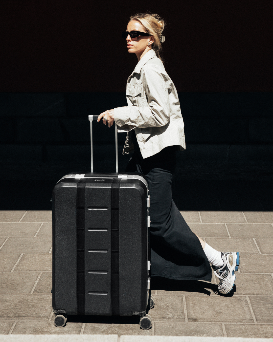 Ramverk Pro Check-in Luggage Large Silver