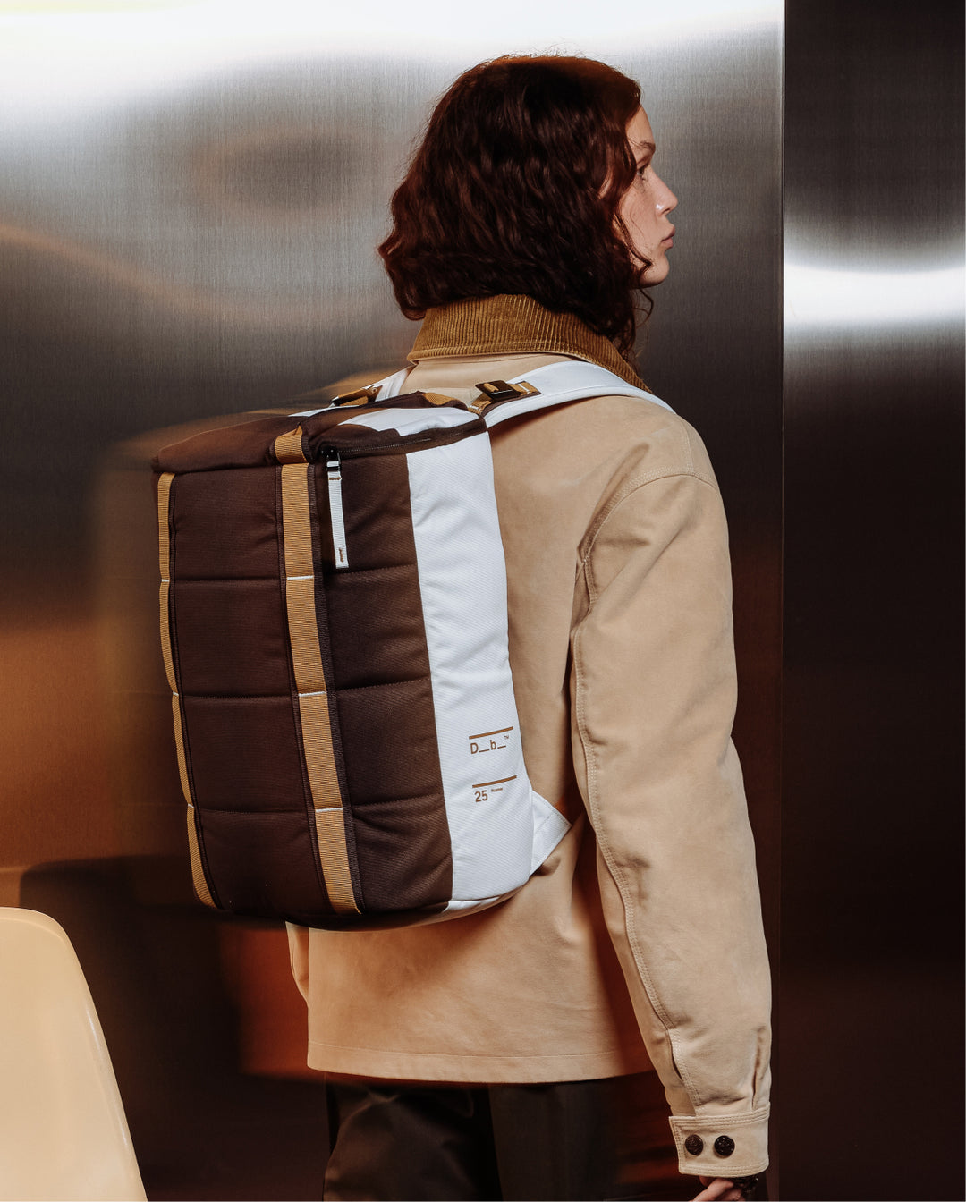 Roamer Duffel Backpack 25L Cappuccino