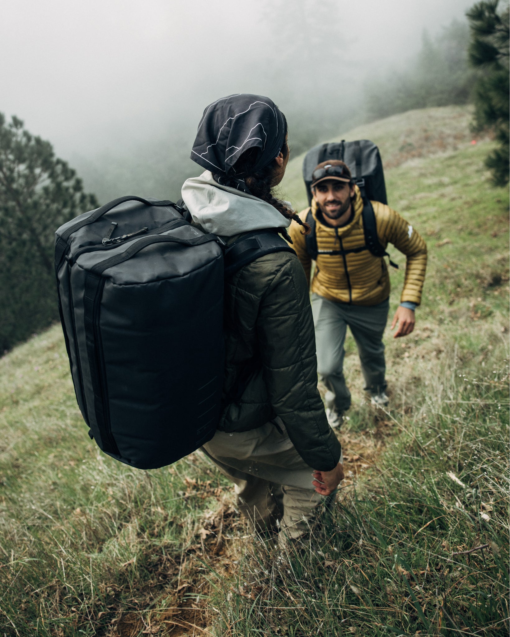 AUBERGE / TREVOR サイズ42 ブラック Roamer Pro Split Duffel 50L Black Out | Db Journey US