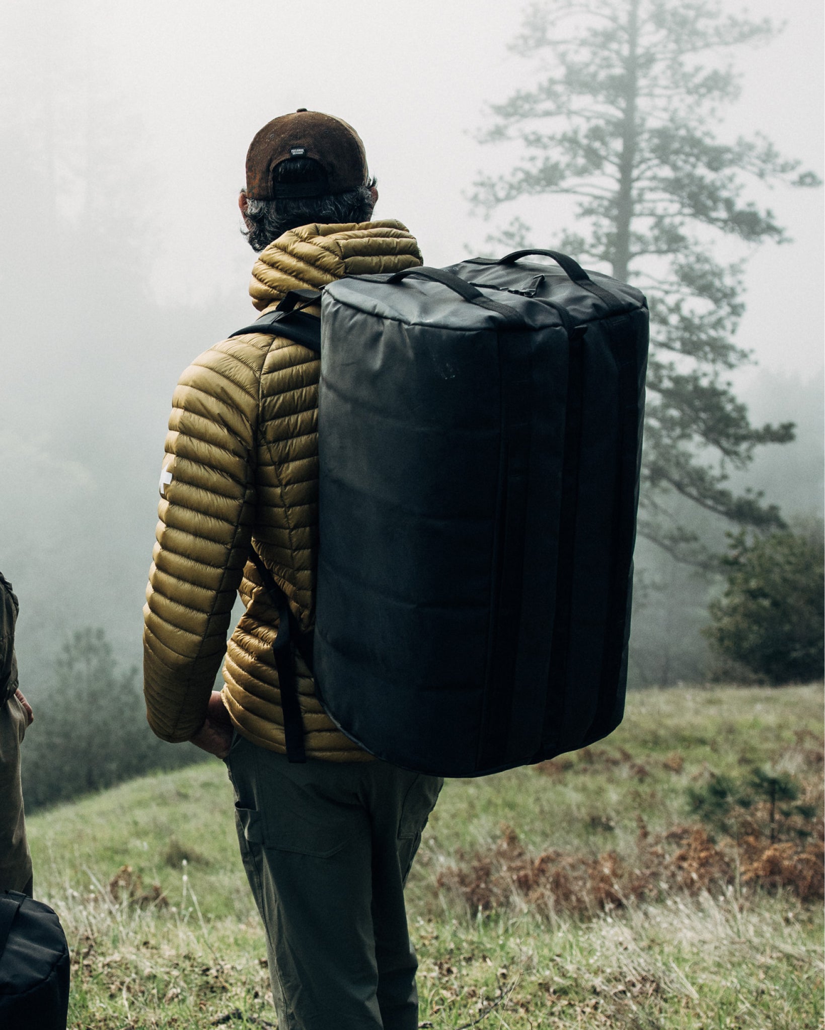 Roamer Pro Split Duffel 90L Black Out | Db Journey Europe