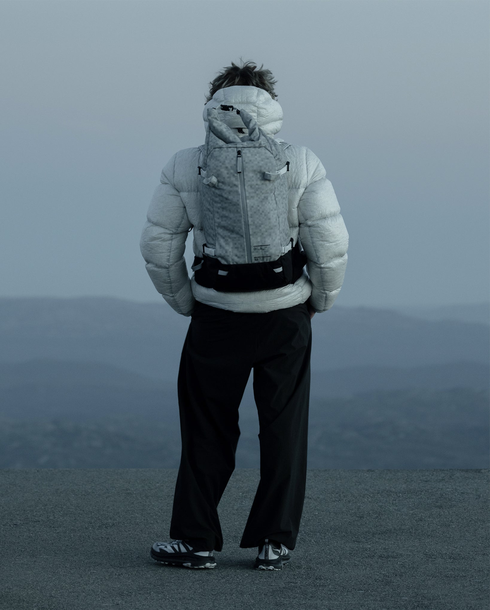 Snow Pro Backpack 32L White Noise