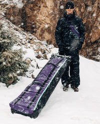 Snow Roller Pro 127L Black Purple